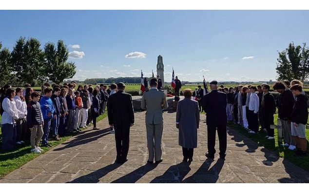 Cérémonie à la Nécropole militaire de Saint-Charles de Potyze 