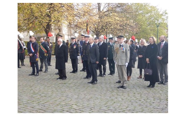Cérémonie de commémoration du 11 novembre 2022 à Laeken