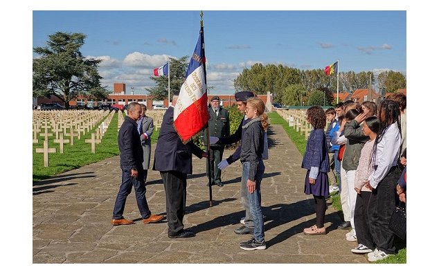 Cérémonie à la Nécropole militaire de Saint-Charles de Potyze 